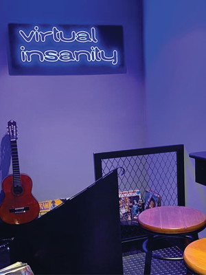 Neon led / acrílico( cada 10 cm-parede -solicite orçamento