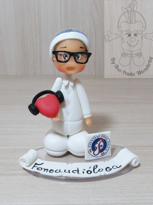 Boneca fonoaudiologa profissoes