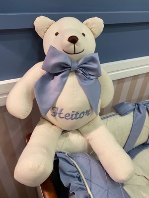 Urso de tecido personalizado