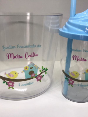Jd. encan-kit balde de pipoca c/ copo 300 ml tampa chantilly