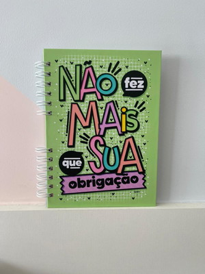 Caderno -lettering