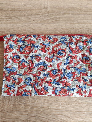 Necessaire slim com divisórias pronta entrega