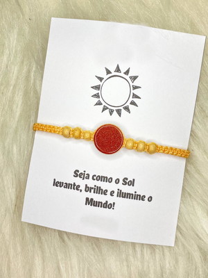 Pulseira unitária pedra do sol