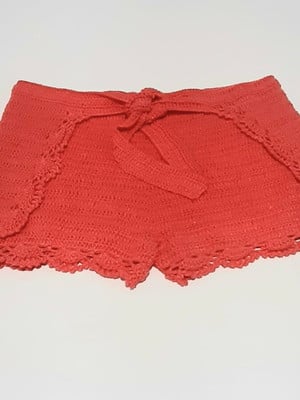 Short de crochê envelope