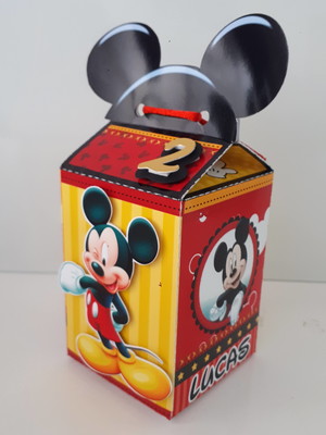 Caixa milk mickey