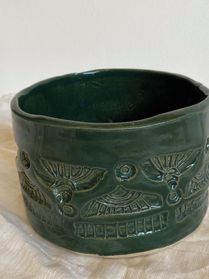 Cachepô verde