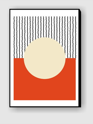 Quadro arte minimalista em estilo bauhaus 3