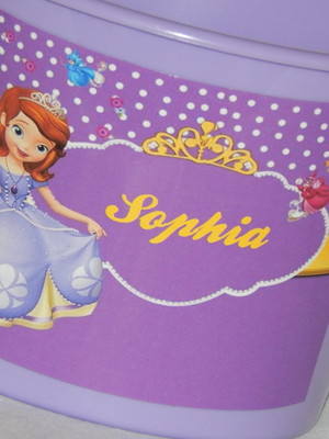Balde princesinha sofia