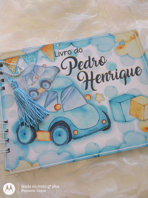 Livro do bebê personalizado