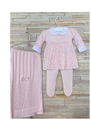 Saída de maternidade rosa michele