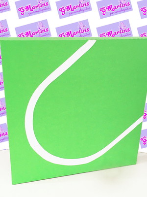 Quadro de papel bola de tênis