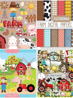 Kit digital fazendinha 4