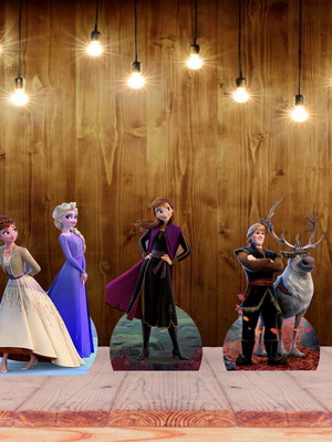 Frozen 2 displays kit com 10 peças