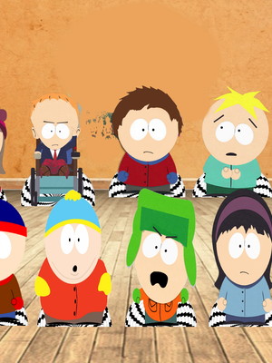 South park displays kit com 10 peças