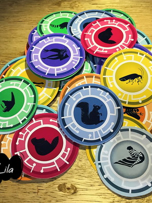 Aplique discos irmãos kratts