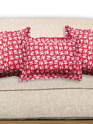 Conjunto 3 capas de almofada tricoline com forro