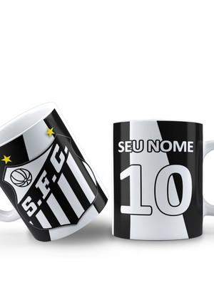 Caneca de time com nome - personalizada