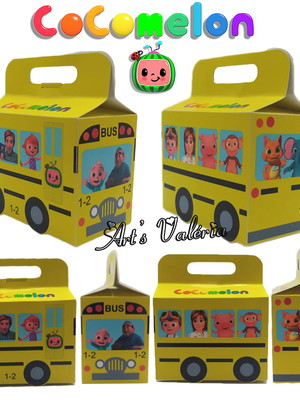 Caixinha ônibus cocomelon