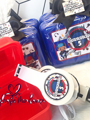 Headphone com box rock