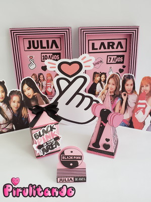 Kit personalizados black pink