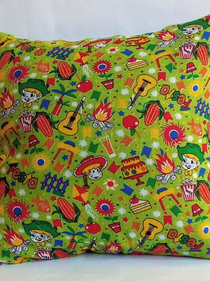 Capa de almofada festa junina