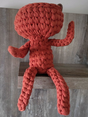 Boneco bob crochê