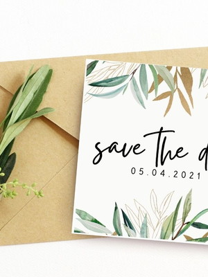 Arte digital - save the date
