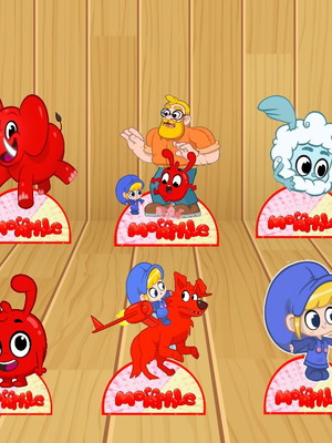 Morphle displays kit com 10 peças