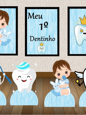 Meu 1 dentinho displays kit