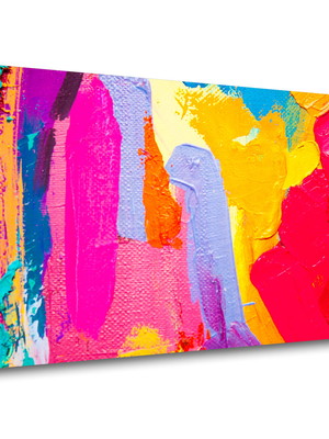 Quadro decorativo contemporâneo colorido abstrato 204