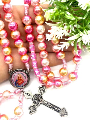 Terço personalizado com nome