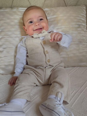 Conjunto pajem bebê