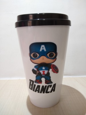 Copo twister 500ml com tampa bucks personalizado