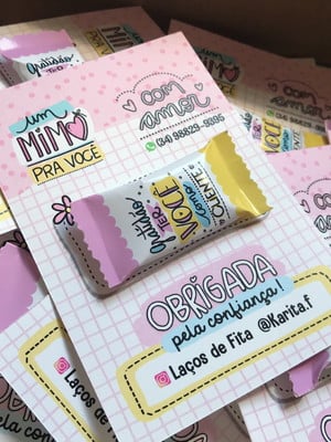 100 cartao mimo para cliente com bala