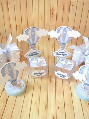 Kit 40 peças balão combo 2 festa aviador lembrancinha balão