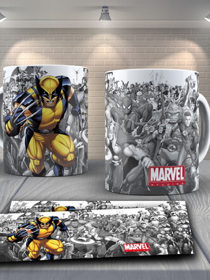 Caneca personalizada wolverine x-men
