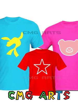 Kit 4 unds família camisetas aventureiros luccas neto