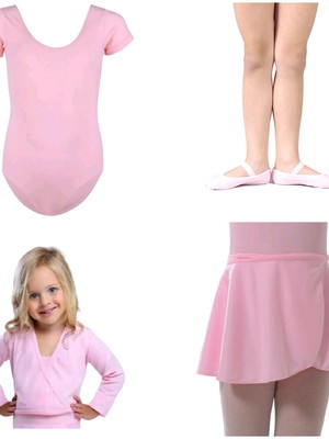 Kit de ballet inverno completo 5 peças