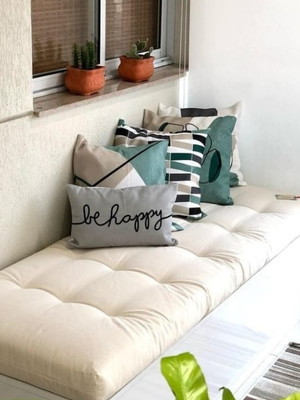 Assento futon.