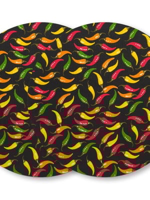 Capa sousplat 35 cm em tricoline