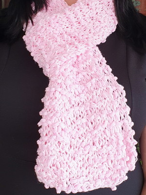 Cachecol rosa 5