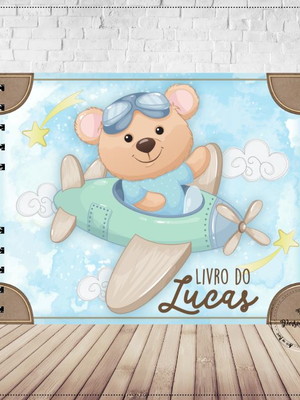 Livro do bebê 2 -ursinho aviador