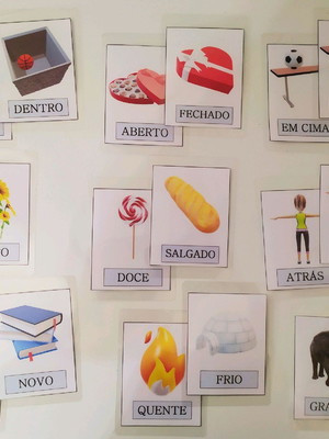 Flashcards: opostos
