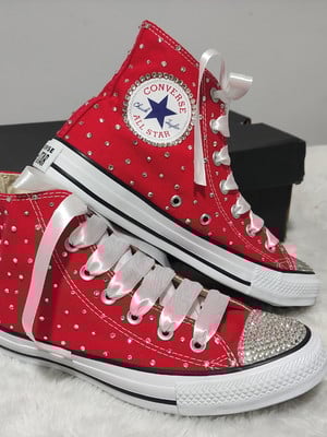 All star cano alto com cristais