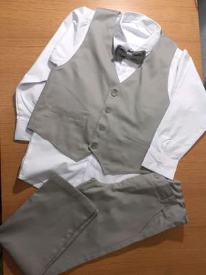 Conjunto pajem com colete