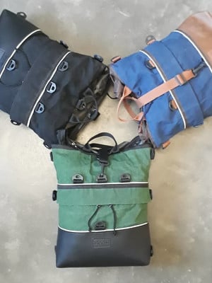 Mochila alforge tote transversal malote - lona