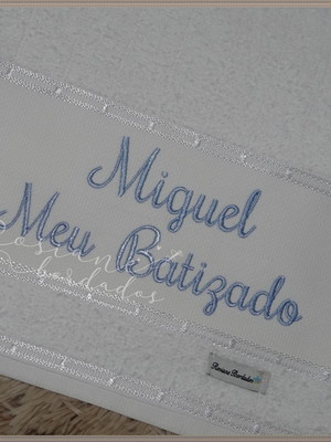 Toalha de batizado