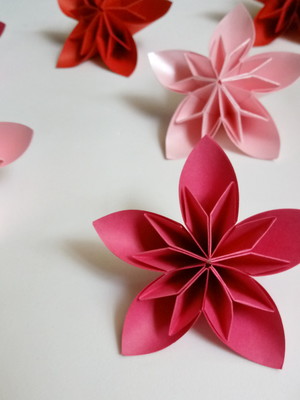 Sakura flor de cerejeira | decoração em origami