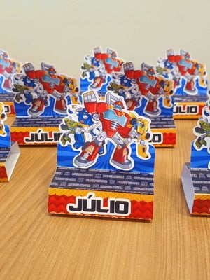 Porta chocolate transformers