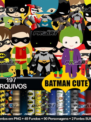 Kit digital batman cute baby